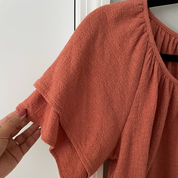 Madewell Texture & Thread Tiered- Sleeve Top - Picture 8 of 8